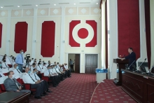 Knowledge Day at the Academy of the Ministry of Internal Affairs and the Minister