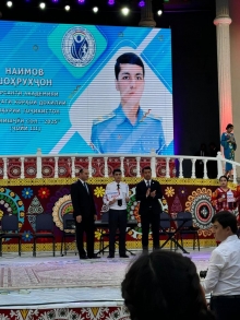 Як зумра курсантони Академияи ВКД ғолиби озмунҳо гардиданд