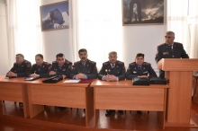 Вохӯрии сардорони ШВКД бо курсантон