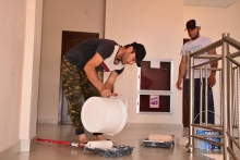 Рафти корҳои ободонию созандагӣ дар Академия