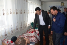 Посещение Дома-интерната для престарелых и инвалидов города Турсунзаде