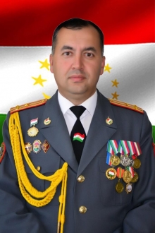 Заместитель начальника Академии МВД Республики Таджикистан по строевой части