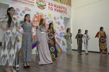 Ширкати бонувони Академия дар фестивали муд таҳти унвони аз «Наврӯз то Наврӯз»