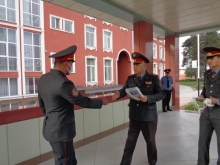 Лучший курс в Академии МВД Республики Таджикистан
