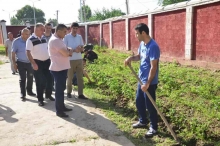 Саҳми муносиби кормандони Академияи ВКД дар ободонию созандагӣ