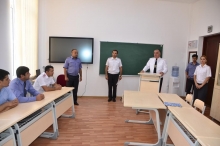 Церемония завершения курсов повышения квалификации сотрудников Управления дознания МВД Республики Таджикистан