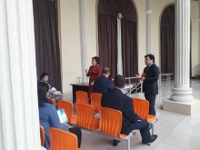 Иштироки намояндагони Академияи ВКД дар вохӯрӣ муовини Раиси шаҳри Душанбе