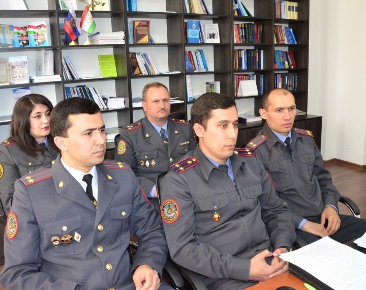 Meeting of representatives of the active youth of the country from the Academy of the Ministry internal of Affairs