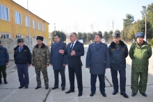 Машқҳои омӯзишии курсантони Академияи ВКД Ҷумҳурии Тоҷикистон